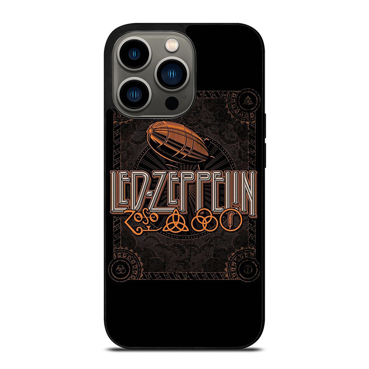 LED ZEPPELIN BAND LOGO MOTHERSHIP ICON ART iPhone 13 Pro Case Cover