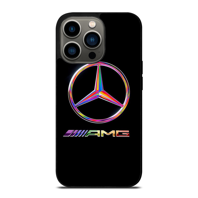 MERCEDEZ BENS LOGO RAINBOW iPhone 13 Pro Case Cover