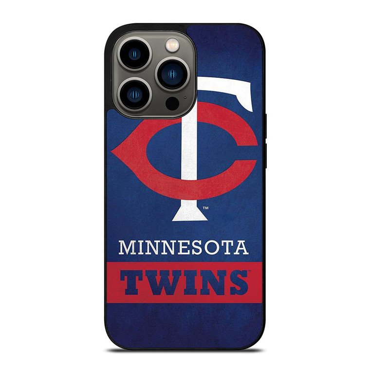 MINNESOTA TWINS LOGO BASEBALL MLB TEAM iPhone 13 Pro Case Cover