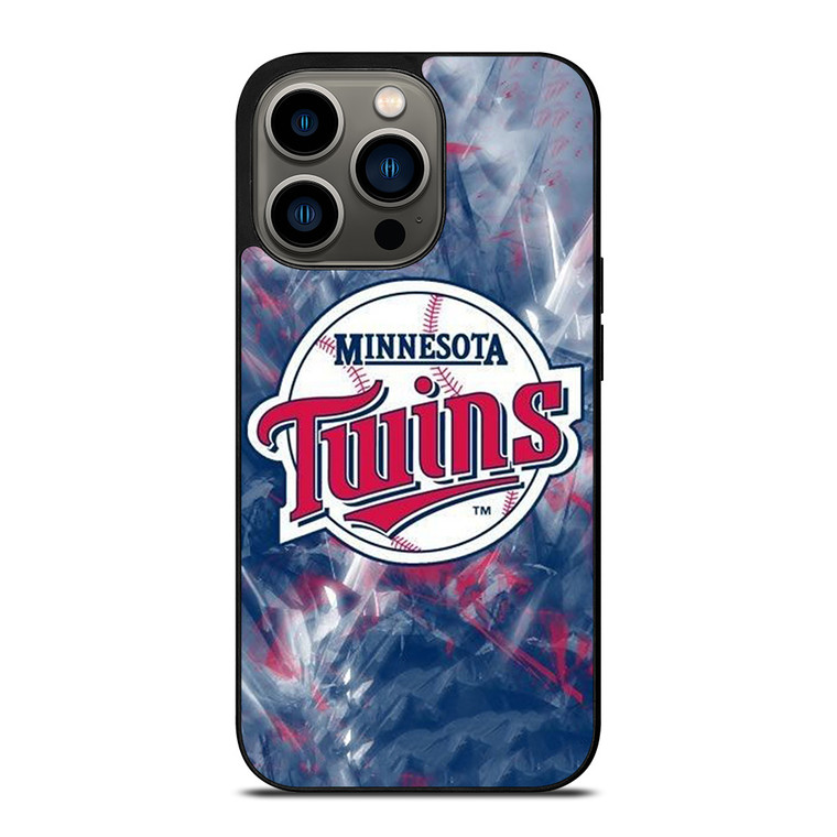 MINNESOTA TWINS LOGO MLB BASEBALL TEAM iPhone 13 Pro Case Cover