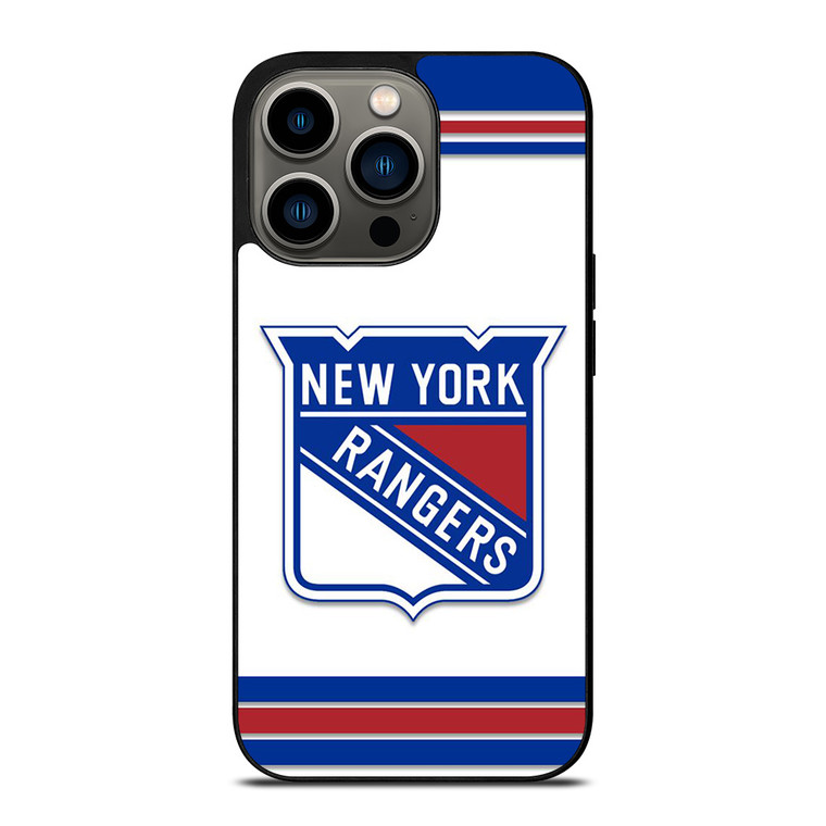 NEW YORK RANGERS ICON HOCKEY TEAM LOGO iPhone 13 Pro Case Cover