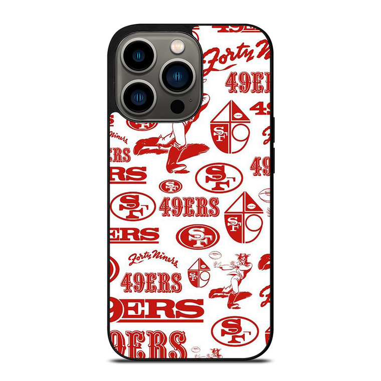 SAN FRANCISCO 49ERS LOGO FORTY NINERS FOOTBALL iPhone 13 Pro Case Cover