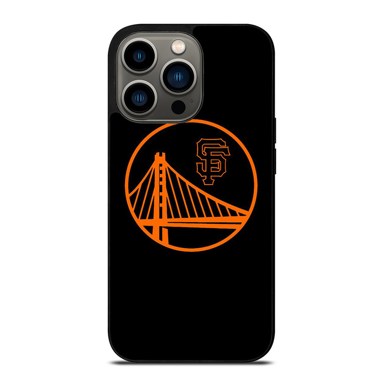 SAN FRANCISCO GIANTS WARRIORS LOGO BASEBALL TEAM iPhone 13 Pro Case Cover