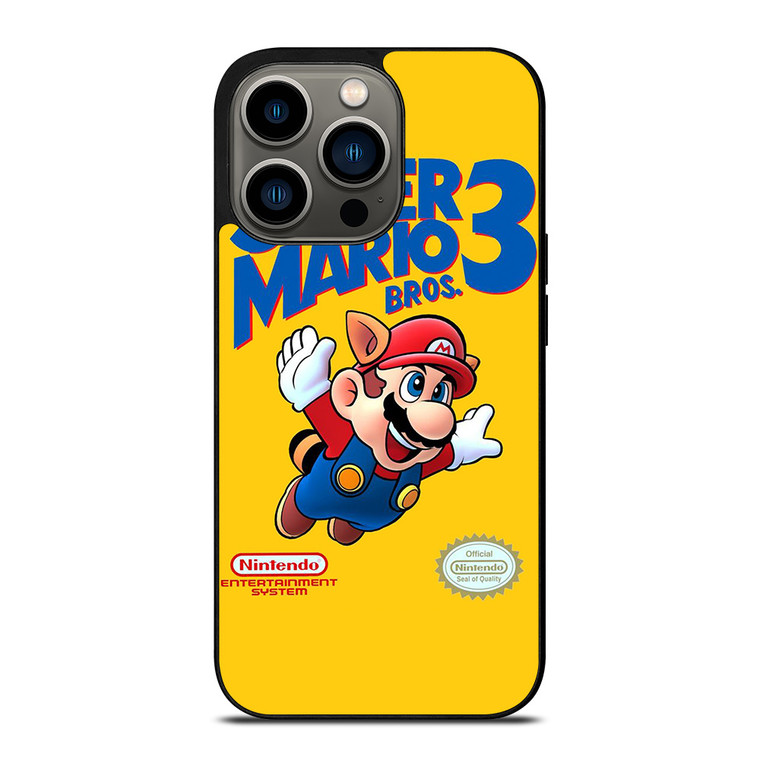 SUPER MARIO BROS 3 NES COVER RETRO iPhone 13 Pro Case Cover