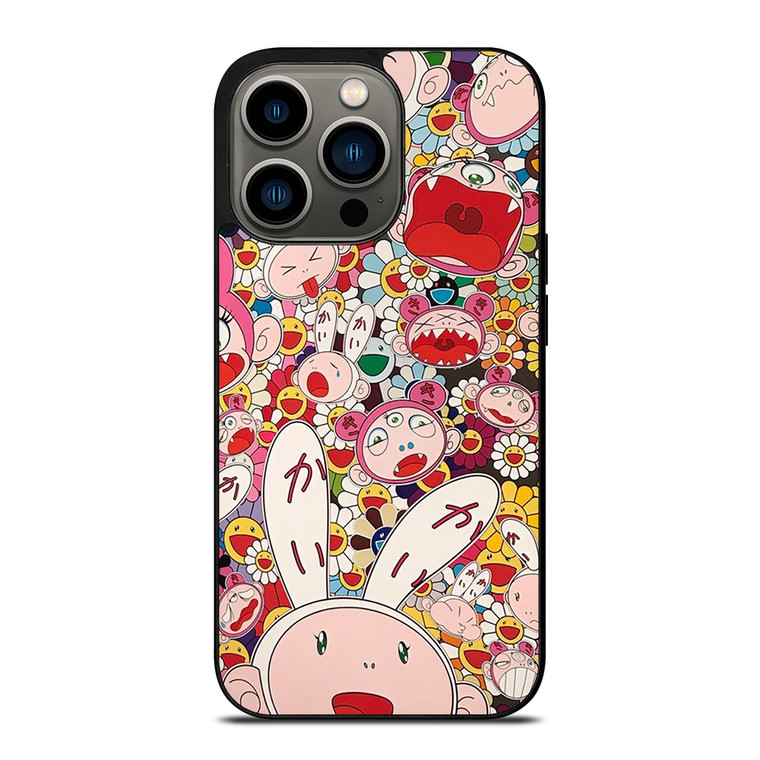 TAKASHI MURAKAMI FUNNY RABBIT iPhone 13 Pro Case Cover