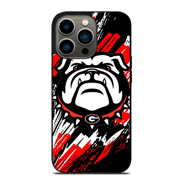 UGA UNIVERSITY OF GEORGIA BULLDOGS LOGO iPhone 13 Pro Case Cover