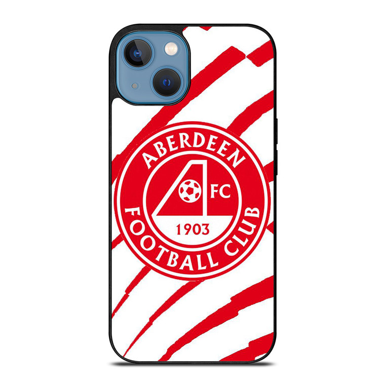 ABERDEEN FC SCOTLAND FOOTBALL CLUB LOGO iPhone 13 Case Cover