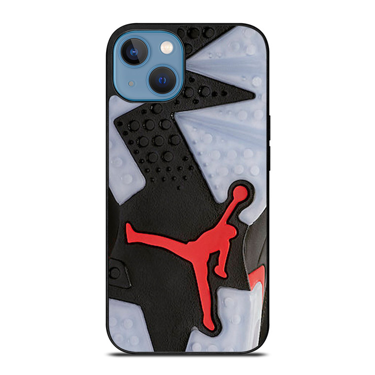 AIR JORDAN NIKE LOGO RED SOLE iPhone 13 Case Cover