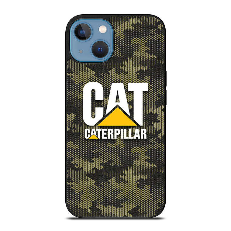 CATERPILLAT TRACTOR LOGO CAT CAMO EMBLEM iPhone 13 Case Cover