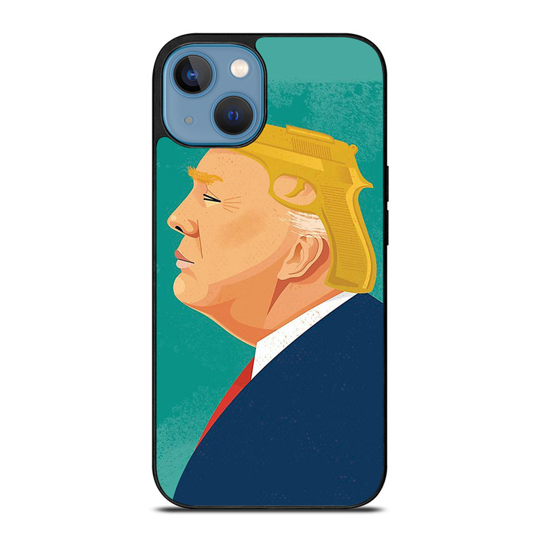 DONALD TRUMP HAIR TRIGGER iPhone 13 Case Cover