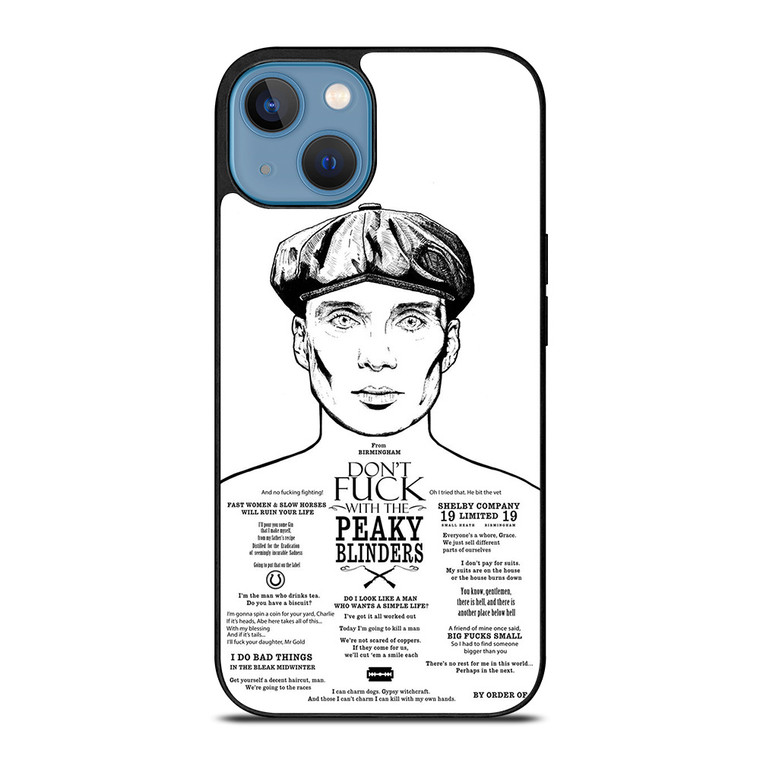 DONT FUCK WITH PEAKY BLINDERS iPhone 13 Case Cover