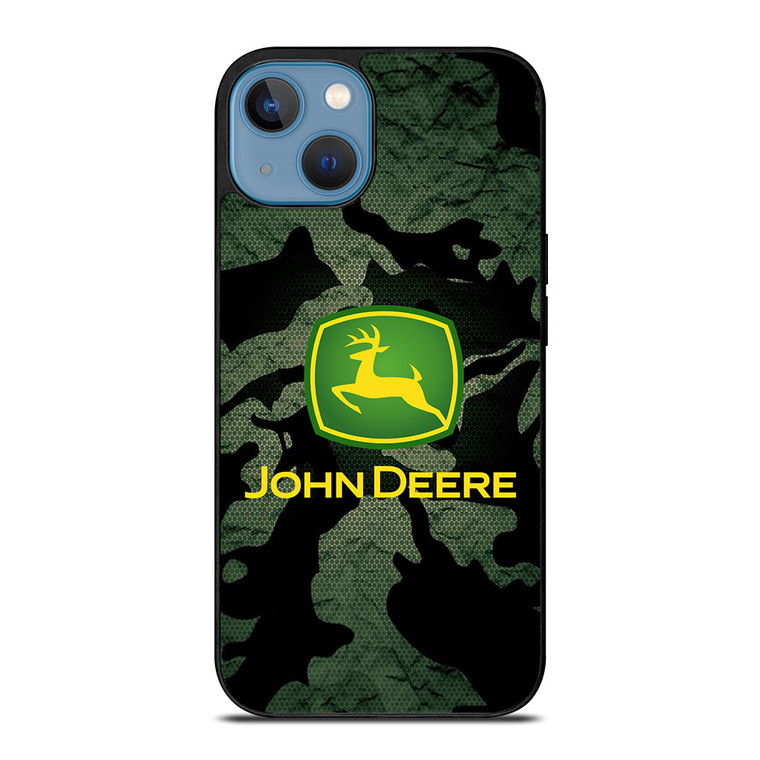 JOHN DEERE TRACTOR LOGO CAMO iPhone 13 Case Cover