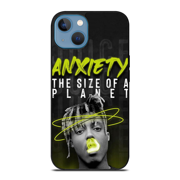 JUICE WRLD RAPPER ANXIETY iPhone 13 Case Cover