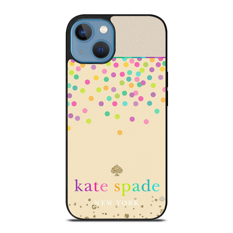 KATE SPADE NEW YORK RAINBOW POLKADOTS iPhone 13 Case Cover