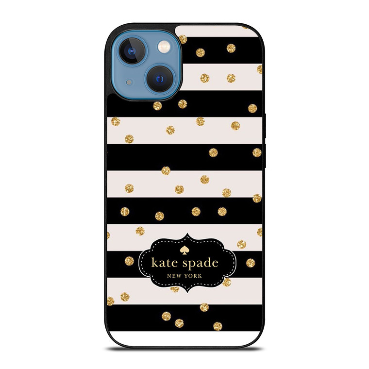 KATE SPADE NEW YORK STRIP POLKADOTS iPhone 13 Case Cover