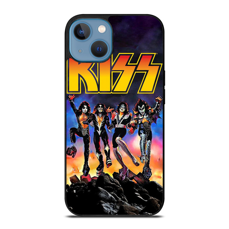 KISS BAND ROCK AND ROLL iPhone 13 Case Cover