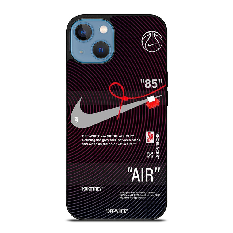 KOKOTREY NIKE AIR JORDAN OFF WHITE iPhone 13 Case Cover