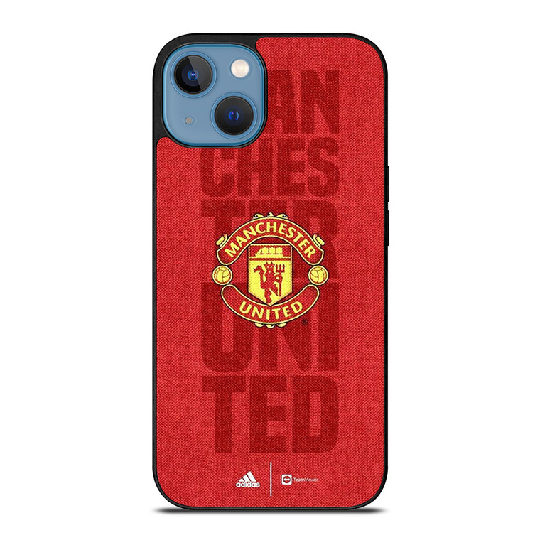 MANCHESTER UNITED FC FOOTBALL LOGO RED DEVILS ICON iPhone 13 Case Cover