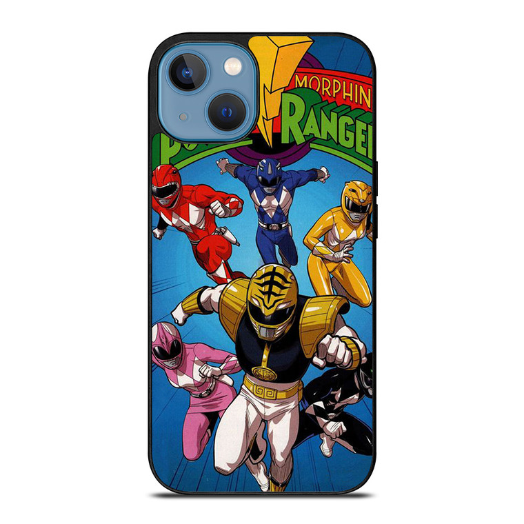 MIGHTY MORPHIN POWER RANGERS CARTOON iPhone 13 Case Cover