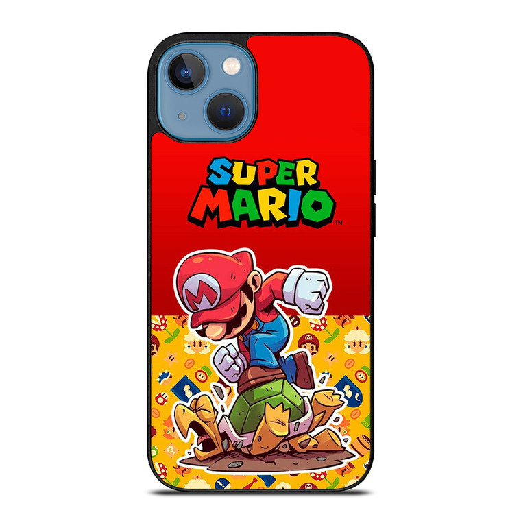 NINTENDO GAMES SUPER MARIO BROSS MARIO iPhone 13 Case Cover