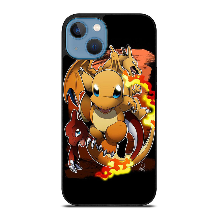 POKEMON CHARIZAR CUTE POCKET MONSTERS iPhone 13 Case Cover