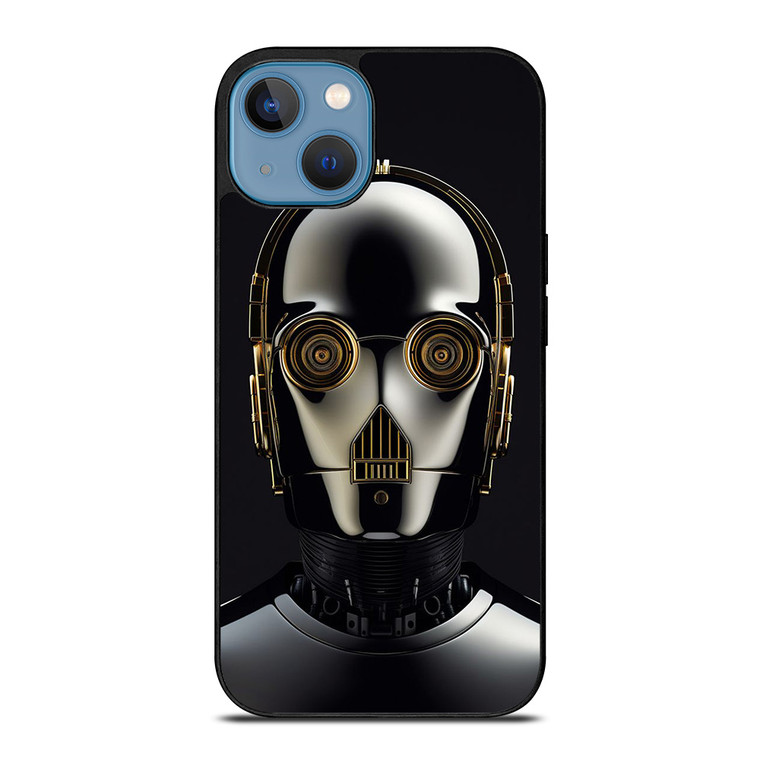 STAR WARS DROID C-3PO FACE iPhone 13 Case Cover