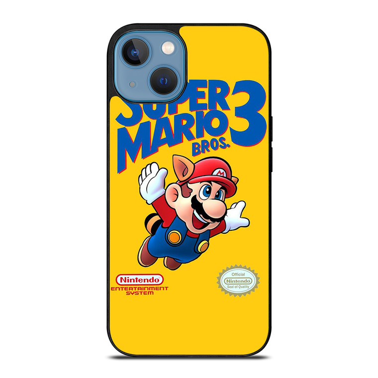 SUPER MARIO BROS 3 NES COVER RETRO iPhone 13 Case Cover