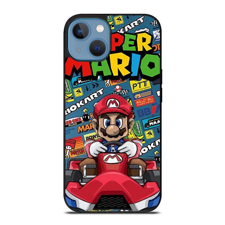 SUPER MARIO BROSS MARIO KART NINTENDO iPhone 13 Case Cover