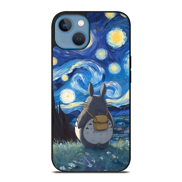 TOTORO MY NEIGHBOR VAN GOGH iPhone 13 Case Cover