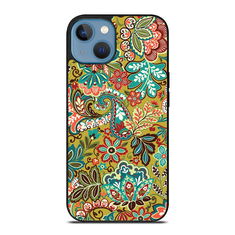 VERA BRADLEY FLOWER PATTERN iPhone 13 Case Cover