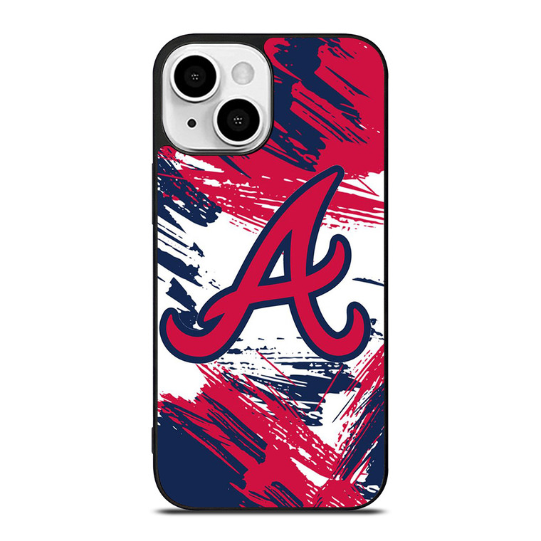 ATLANTA BRAVES LOGO BASEBALL TEAM ICON iPhone 13 Mini Case Cover