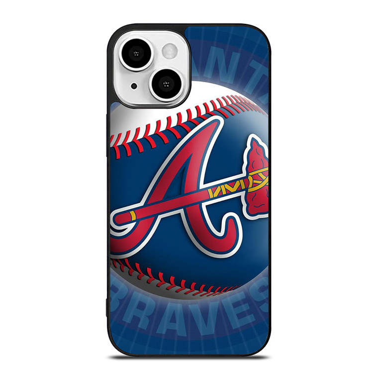 ATLANTA BRAVES LOGO MLB BASEBALL TEAM ICON iPhone 13 Mini Case Cover