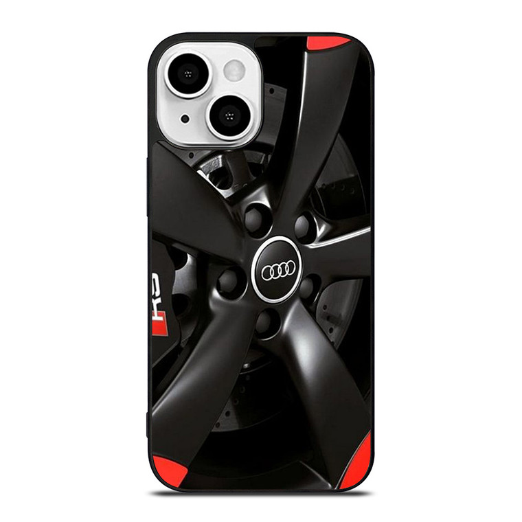 AUDI CAR LOGO RIM EMBLEM iPhone 13 Mini Case Cover