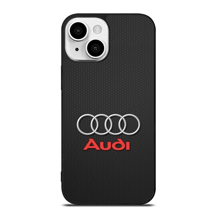 AUDI LOGO CAR EMBLEM iPhone 13 Mini Case Cover