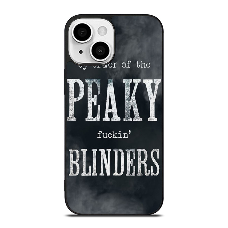 BY THE ORDER OF PEAKY BLINDERS SERIES iPhone 13 Mini Case Cover