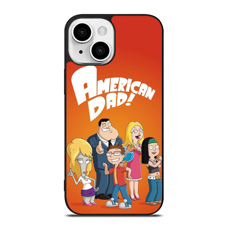 CARTOON AMERICAN DAD SERIES iPhone 13 Mini Case Cover