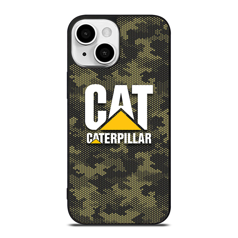 CATERPILLAT TRACTOR LOGO CAT CAMO EMBLEM iPhone 13 Mini Case Cover