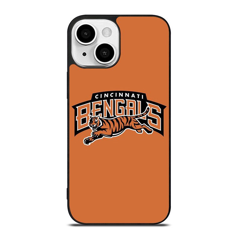 CINCINNATI BENGALS FOOTBALL LOGO NFL TEAM iPhone 13 Mini Case Cover