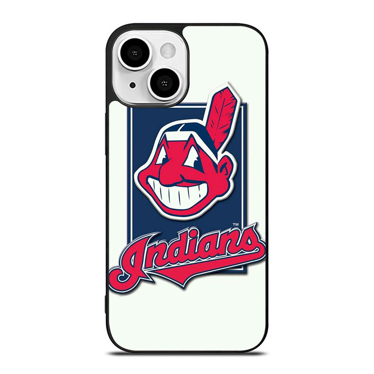 CLEVELAND INDIANS LOGO BASEBALL TEAM MASCOT iPhone 13 Mini Case Cover