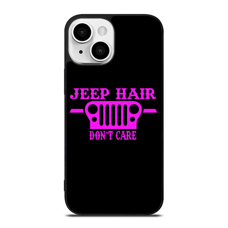 JEEP HAIR DONT CAR PINK GIRL iPhone 13 Mini Case Cover