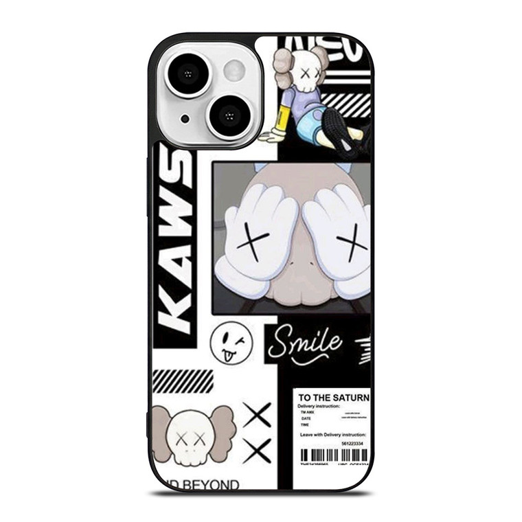 KAWS ICON SMILE iPhone 13 Mini Case Cover
