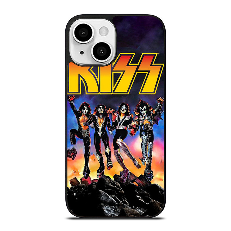 KISS BAND ROCK AND ROLL iPhone 13 Mini Case Cover