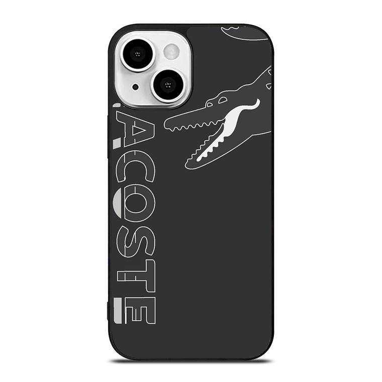 LACOSTE CROC LOGO GRAY ICON iPhone 13 Mini Case Cover
