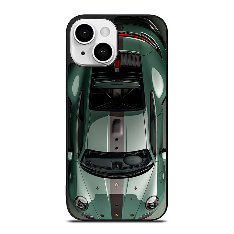 PORSCHE CAR 911 OLIVE GREEN iPhone 13 Mini Case Cover