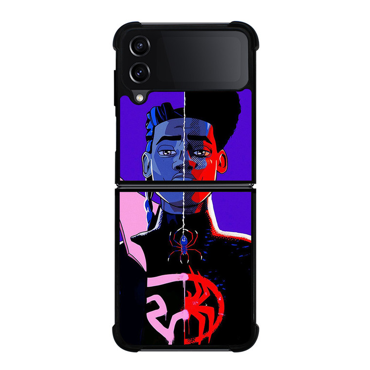 MILE MORALES SPIDERMAN X PROWLER Samsung Galaxy Z Flip 4 Case Cover