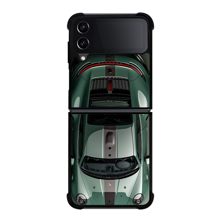 PORSCHE CAR 911 OLIVE GREEN Samsung Galaxy Z Flip 4 Case Cover