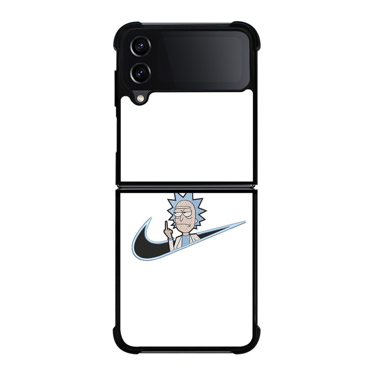 RICK AND MORTY NIKE LOGO Samsung Galaxy Z Flip 4 Case Cover