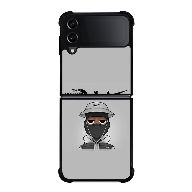 THE NORTH FACE X NIKE LOGO Samsung Galaxy Z Flip 4 Case Cover