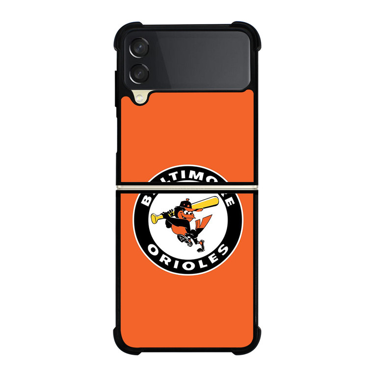 BALTIMORE ORIOLES ICON BASEBALL TEAM LOGO Samsung Galaxy Z Flip 3 Case Cover