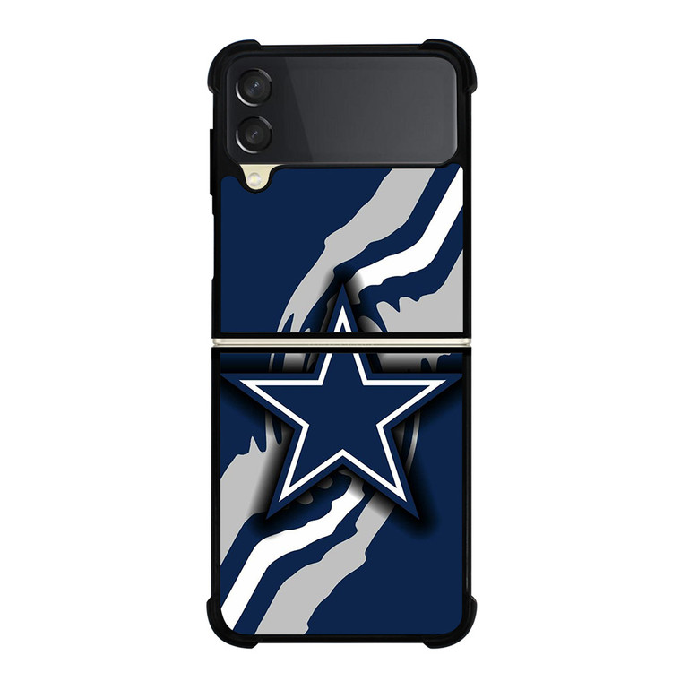 DALLAS COWBOYS LOGO FOOTBALL ICON Samsung Galaxy Z Flip 3 Case Cover